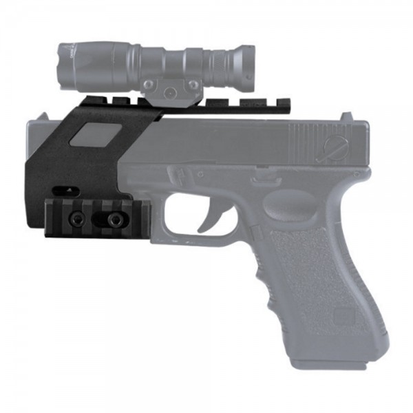 WOSPORT RAIL BASE SYSTEM PER PISTOLE SERIE GLOCK BLACK (WO-GB49B) WOSPORT RAIL BASE SYSTEM PER PISTOLE SERIE GLOCK BLACK (WO-GB49B)