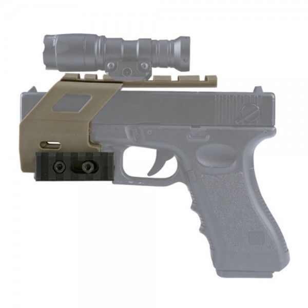 WOSPORT RAIL BASE SYSTEM PER PISTOLE SERIE GLOCK TAN (WO-GB49T) WOSPORT RAIL BASE SYSTEM PER PISTOLE SERIE GLOCK TAN (WO-GB49T)