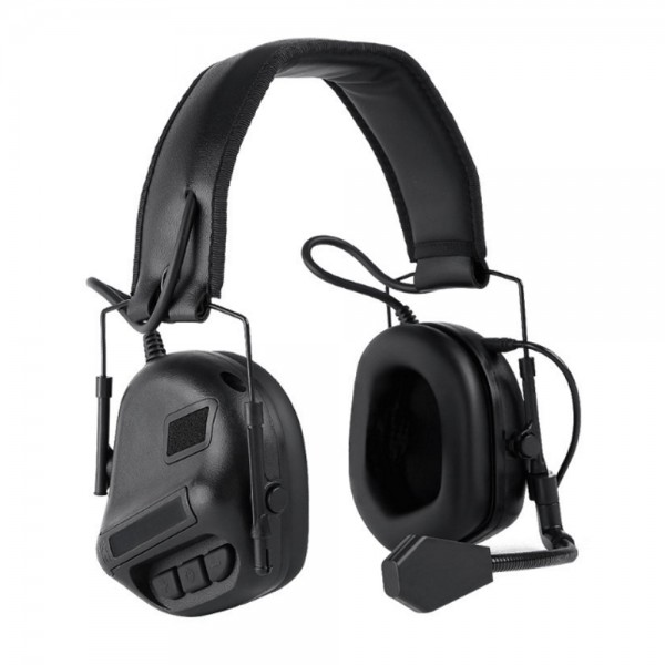 WOSPORT SET CUFFIE CON MICROFONO NERO (WO-HD08B) WOSPORT SET CUFFIE CON MICROFONO NERO (WO-HD08B)
