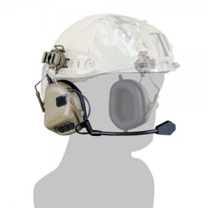 WOSPORT SET CUFFIE CON MICROFONO VERSIONE ELMETTO TAN (WO-HD10T) WOSPORT SET CUFFIE CON MICROFONO VERSIONE ELMETTO TAN (WO-HD10T)