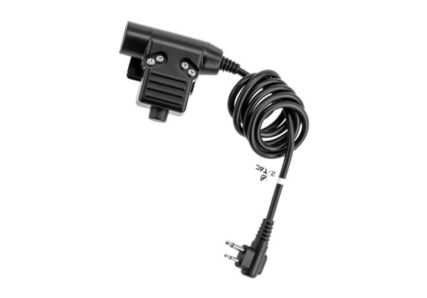 Z-Tactical U94 PTT Motorola 2-Pin Connector Black