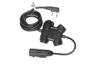 Z-Tactical zSLX Clarus PTT Kenwood Connector Black