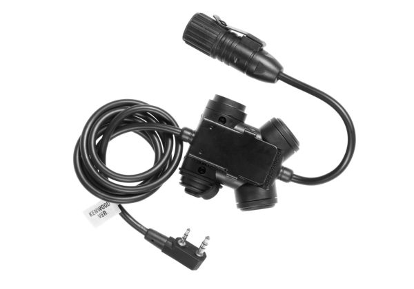 Z-Tactical zSLX Clarus PTT Kenwood Connector Black
