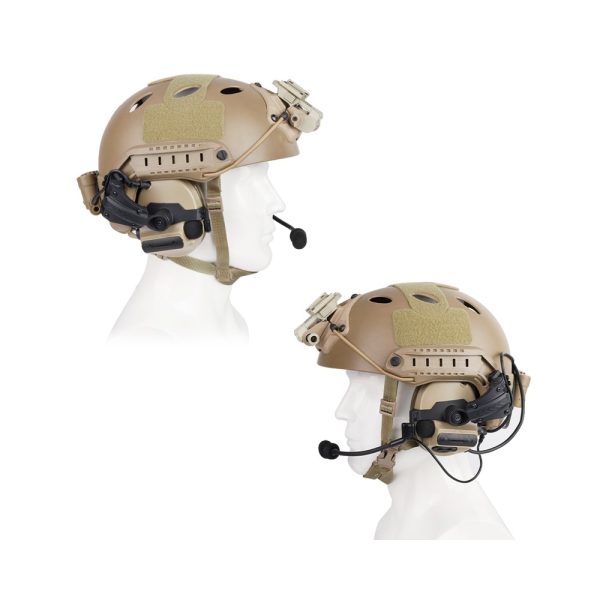 ZTAC STAFFE PER CUFFIE COMTAC PER SLITTE ARC NERO (EL-ID102B)