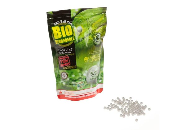 0.20g Bio Precision BBs 2000rds White