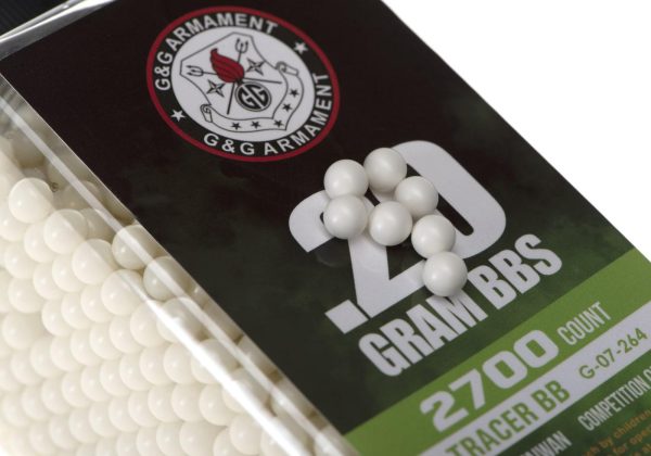 0.20g Tracer BBs 2700rds Green