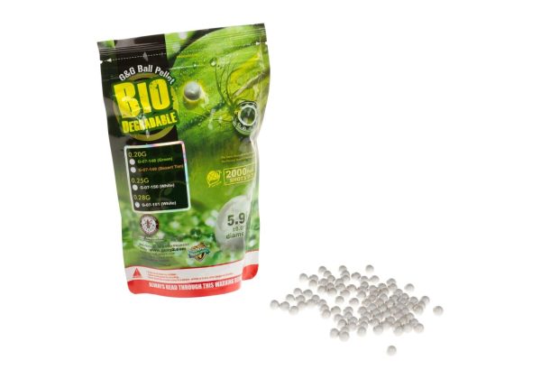 0.28g Bio Precision BBs 2000rds White