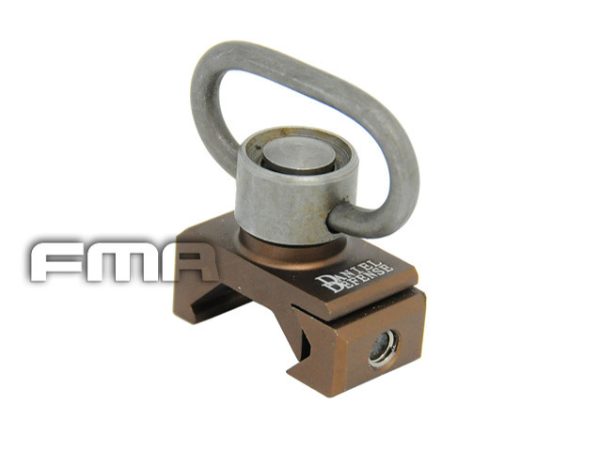 FMA 360° DD QD Sling Swivel RIS Mount - Bronze FMA 360° DD QD Sling Swivel RIS Mount - Bronze