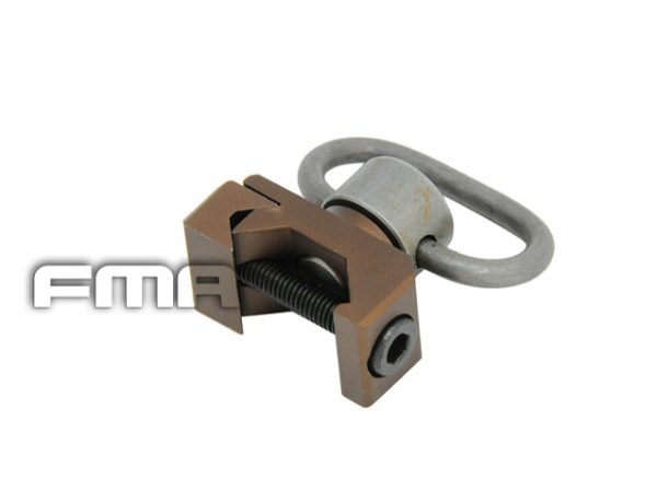 FMA 360° DD QD Sling Swivel RIS Mount - Bronze FMA 360° DD QD Sling Swivel RIS Mount - Bronze