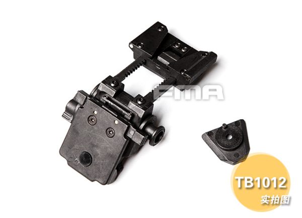 FMA attacco visore notturno L4G24 Nylon Helmet Mount for NVG PVS-15 / 18 - nero Black