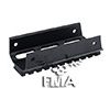 FMA frontale MP7 CNC Rail System Handguard for TM marui, Umarex, KSC, KWA GBB Replicas - nero Black