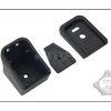 FMA fondello caricatore custom glock G-Series Magazine Flat and Enlarged Bottom Cover Set - nero Black