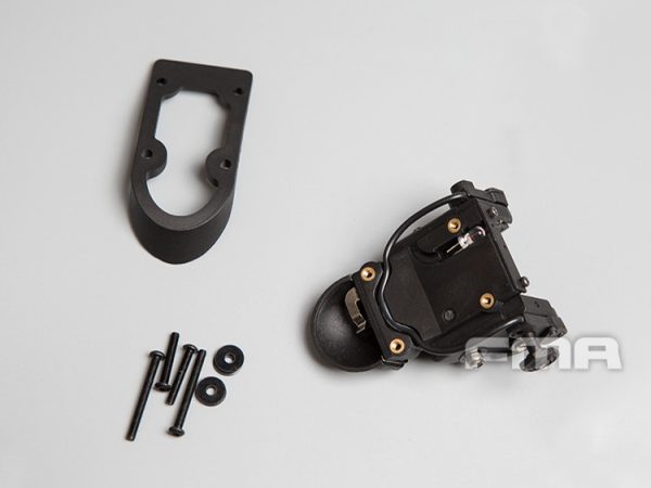 FMA attacco visore notturno AVS-9 Aviator's NVS Mount, Plastic - nero Black