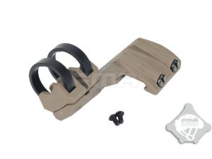 FMA slitta laterale torcia Left Side RIS Mount for Flashlight with a diameter of 20-25 mm - Tan