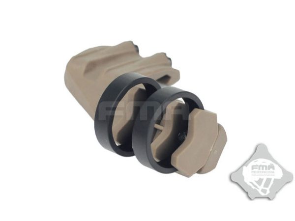 FMA slitta laterale torcia Left Side RIS Mount for Flashlight with a diameter of 20-25 mm - Tan