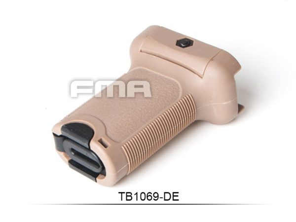 FMA impugnatura TD Tactical Grip For RIS Rail with Cap - Tan