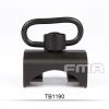 FMA attacco cinghia QD Sling Swivel Mounting Base for P90 / SSR90, Low - nero Black