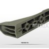 FMA grip MLOK horizontal handle G 3 compatible with M-LOK - VERDE FG