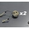 FMA GANCI SUPPORTO CUFFIE ELMETTO ARC Helmet Mount for Peltor Comtac Headset - VERDE FG