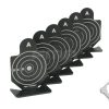 FMA Set bersagli in metallo - Aluminum Targets Type A, 6 pcs - neri Black