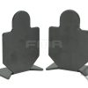 FMA Set bersagli in metallo - Aluminum Targets Type A, 6 pcs - neri Black