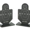 FMA Set bersagli in metallo - Aluminum Targets Type B, 6 pcs - neri Black
