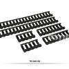 FMA copri rail Rubber Ladder Z70 RIS Rail Cover, 6 Pieces - neri Black
