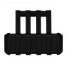 FMA slitta inclinata Angled RIS Rail Mount, 45° (One O´Clock) - NERA Black