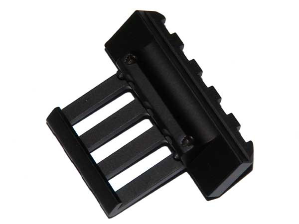 FMA slitta inclinata Angled RIS Rail Mount, 45° (One O´Clock) - NERA Black