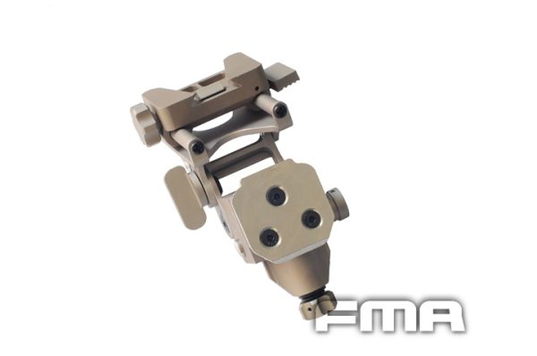 FMA attacco visore notturno TATM Helmet Mount for NVG PVS 14 / 15 / 18 - Tan