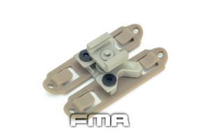 FMA sistema retenzione fucile/tattico MOLLE Holder WEAPONLINK with Weapon RIS Adapter - Tan