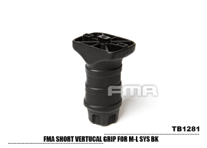 FMA impugnatura mlok verticale Short Vertical STUBBY Grip for M-LOK - nera Black