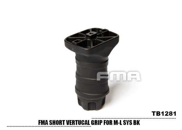 FMA impugnatura mlok verticale Short Vertical STUBBY Grip for M-LOK - nera Black