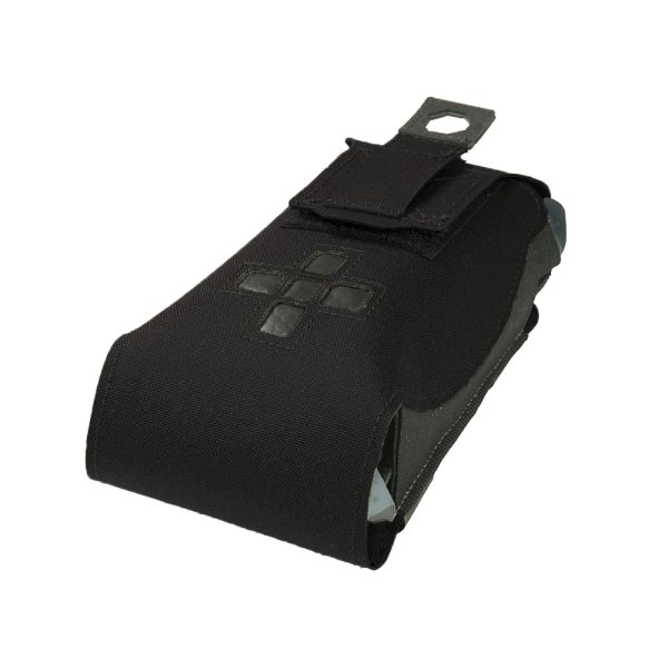 WARRIOR WAS tasca primo soccorso Small Horizontal IFAK Medic Pouch Laser-Cut - NERA Black