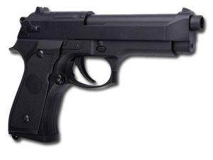 M9 AEP CM126S electric pistol - MOSFET, BLACK