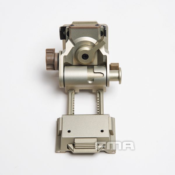 FMA attacco visore notturno CNC L4G24 Helmet Mount for NVG PVS-15 / 18 - nero Black