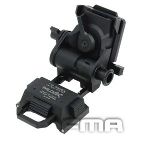 FMA attacco visore notturno CNC L4G24 Helmet Mount for NVG PVS-15 / 18 - nero Black