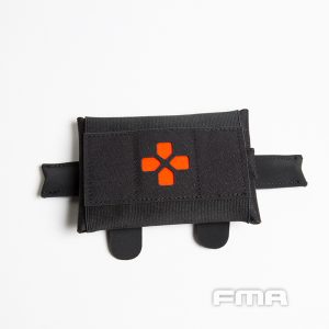 FMA tasca medica Micro Trauma Kit Medical Pouch (IFAK), type B - nera Black