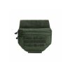 WARRIOR WAS Drop Down Utility tasca lombare VELCRO Pouch - verde Green