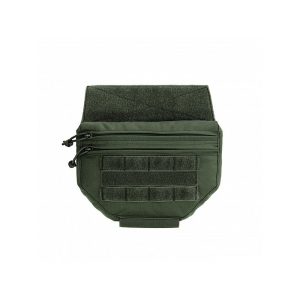 WARRIOR WAS Drop Down Utility tasca lombare VELCRO Pouch - verde Green