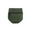 WARRIOR WAS Drop Down Utility tasca lombare VELCRO Pouch - verde Green