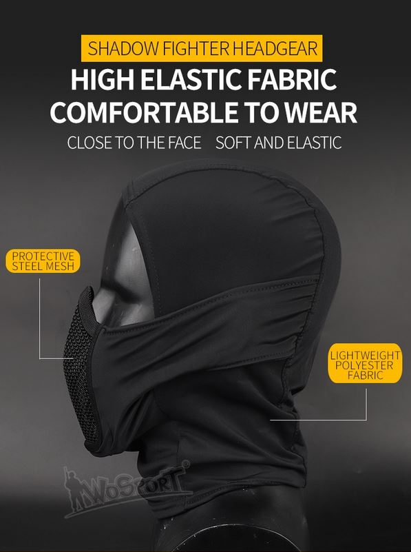 WST SHADOW Balaclava with Face Mask – MC