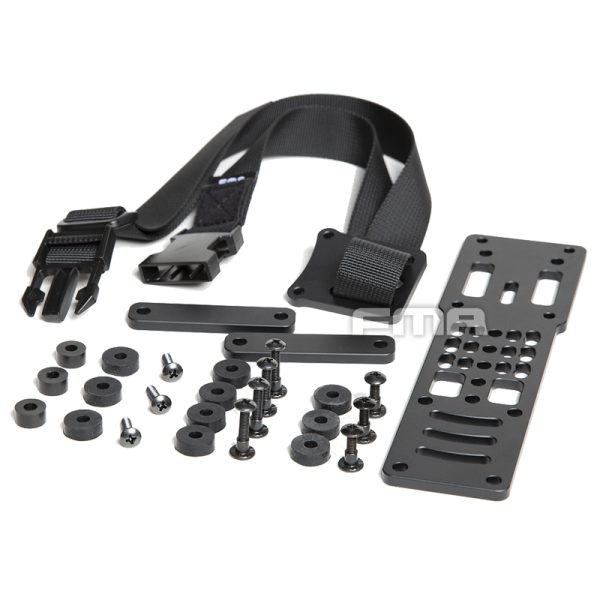 FMA sistema cosciale per fondine Modular Aluminium Holster Platform - nero Black