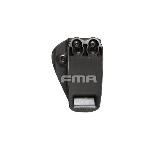 FMA tasca porta caricatore Kydex Single Magazine Carrier / Pouch pistola - nera Black
