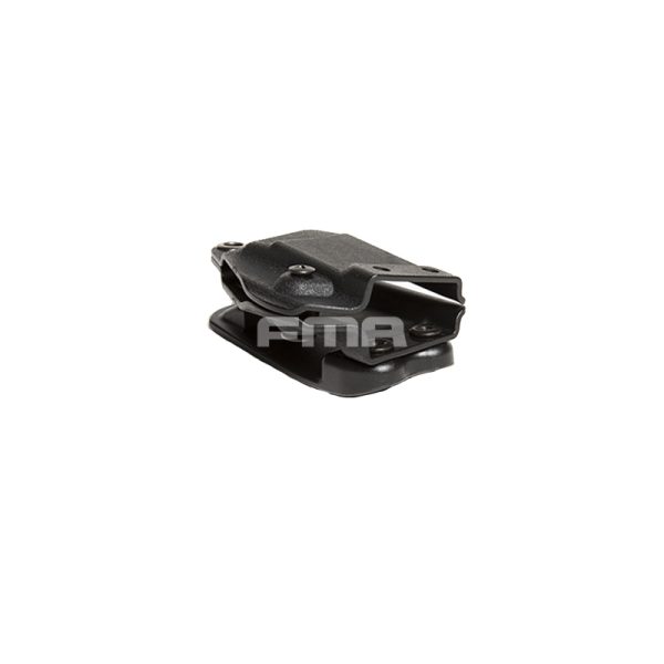 FMA tasca porta caricatore Kydex Single Magazine Carrier / Pouch pistola - nera Black
