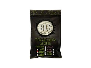BLS BIO TRACER Airsoft Pellets 0.25g, 4000 BBs (Bag) - Green