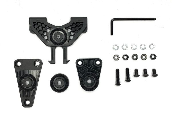 CTM kit per fondina safariland / CTM Saf Angle 360° System and MOLLE Panel Kit - Black