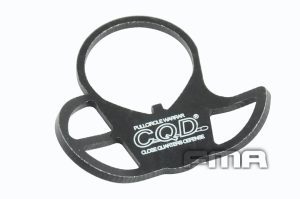 FMA anello tubo calcio Steel CQD Sling Swivel for M4 / AR15 GBBR - nero Black