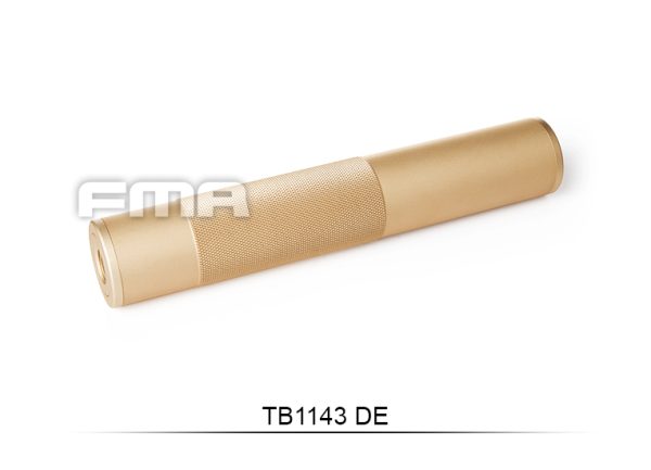 FMA silenziatore in alluminio U.S. Navy Seals Type Silencer 35x198 mm - Tan