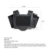 FMA tasca porta contrappeso elmetto Helmet Pouch for NVG Battery Box / Counterweight, Velcro - nero Black